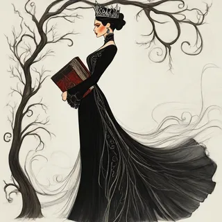Art Nouveau Modeillustration Illustrious
