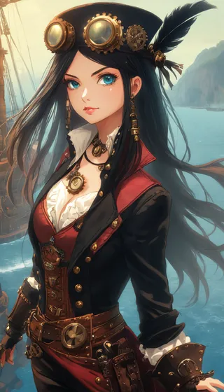 Steampunk [Style] LoRA XL v2