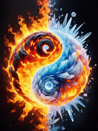 Fire and Ice Style [FLUX+SDXL+1.5] SDXL