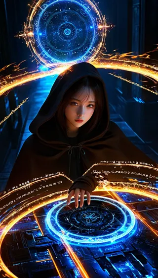 白棱(FLUX,XL)_魔法阵-bailing XL_Magic Array SDXL-v1.0